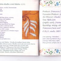 Reba Som, «Rabindranath Tagore – Selected Songs» – crediti